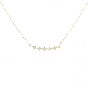 K10YG ダイヤモンド ネックレス 0.05CT