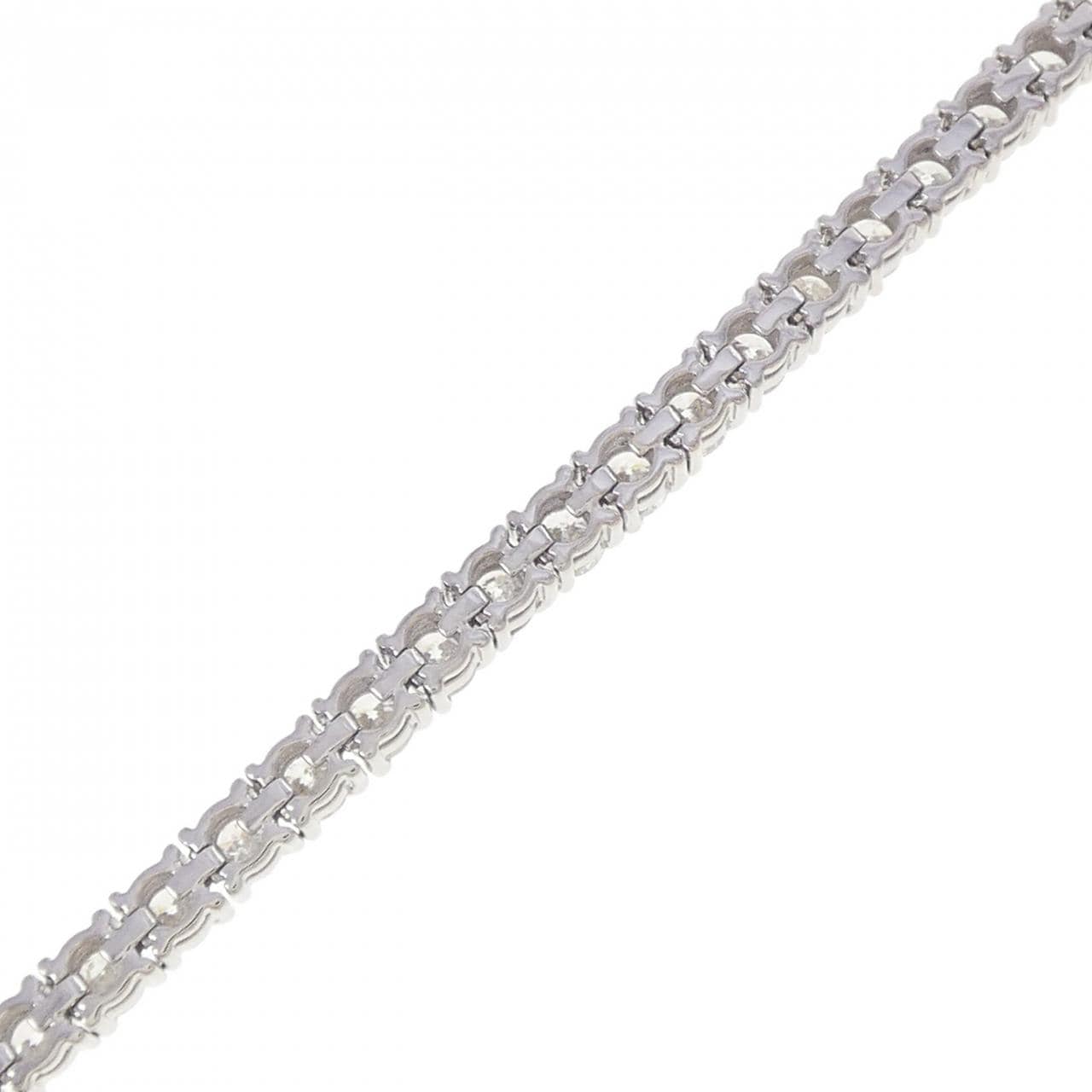 K18WG ダイヤモンド ブレスレット 5.29CT