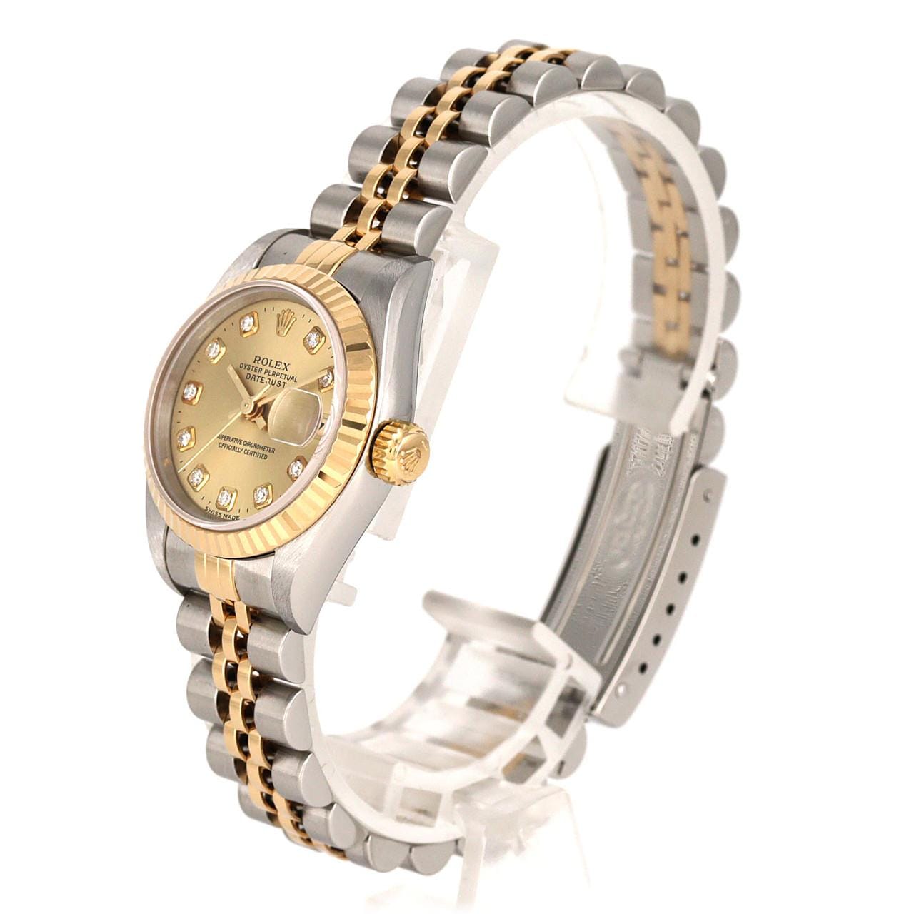 ロレックス デイトジャスト 69173G SSxYG 自動巻 U番