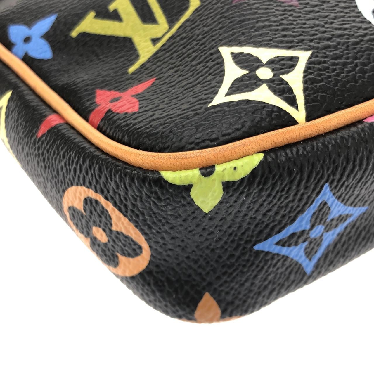 【ヴィンテージ】ルイヴィトン マルチカラー ポシェット アクセソワール M92648 アクセサリーポーチ