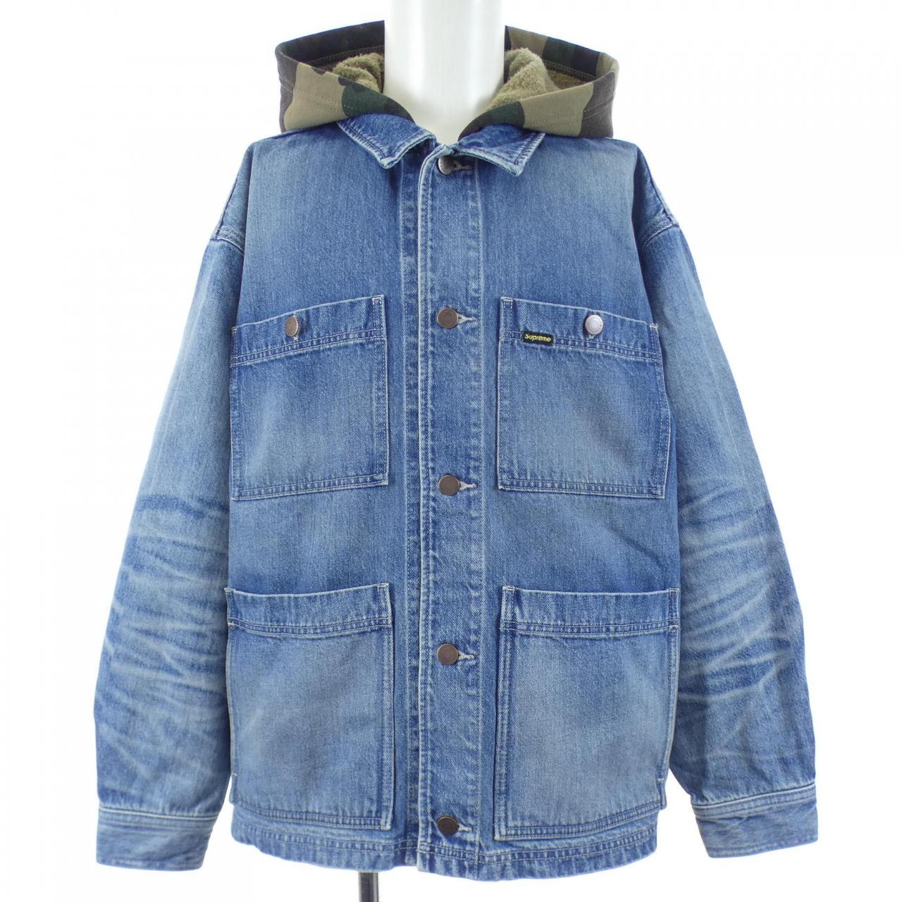 シュプリーム SUPREME Worn Hooded Chore Coat コート