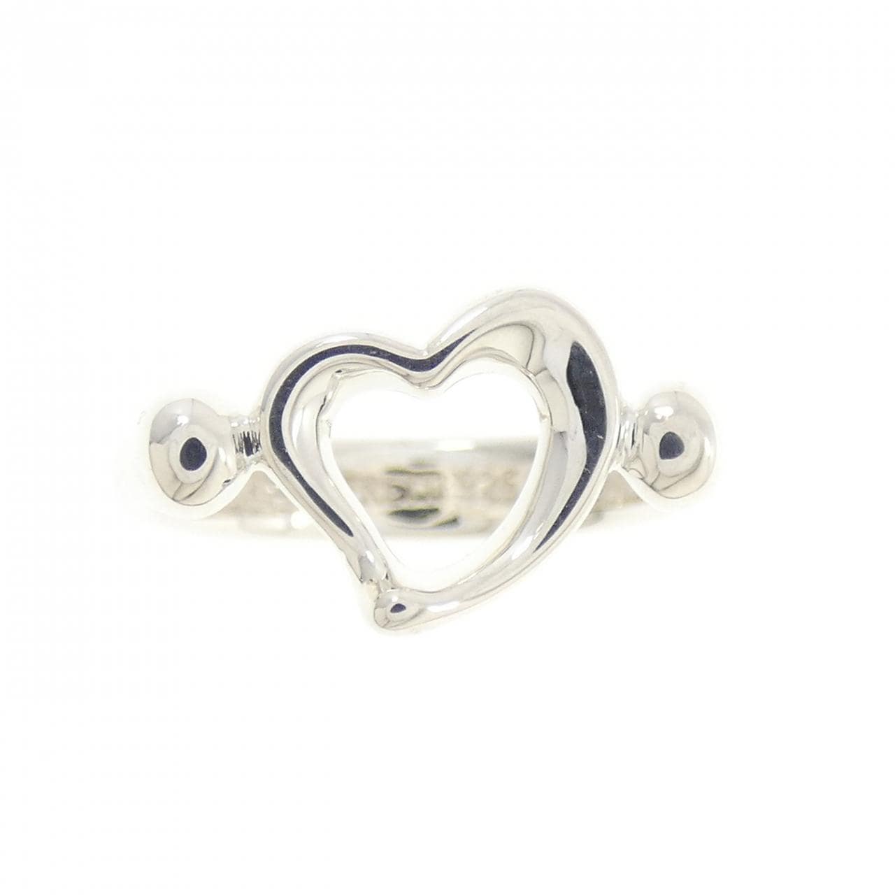 ティファニー オープンハート リング