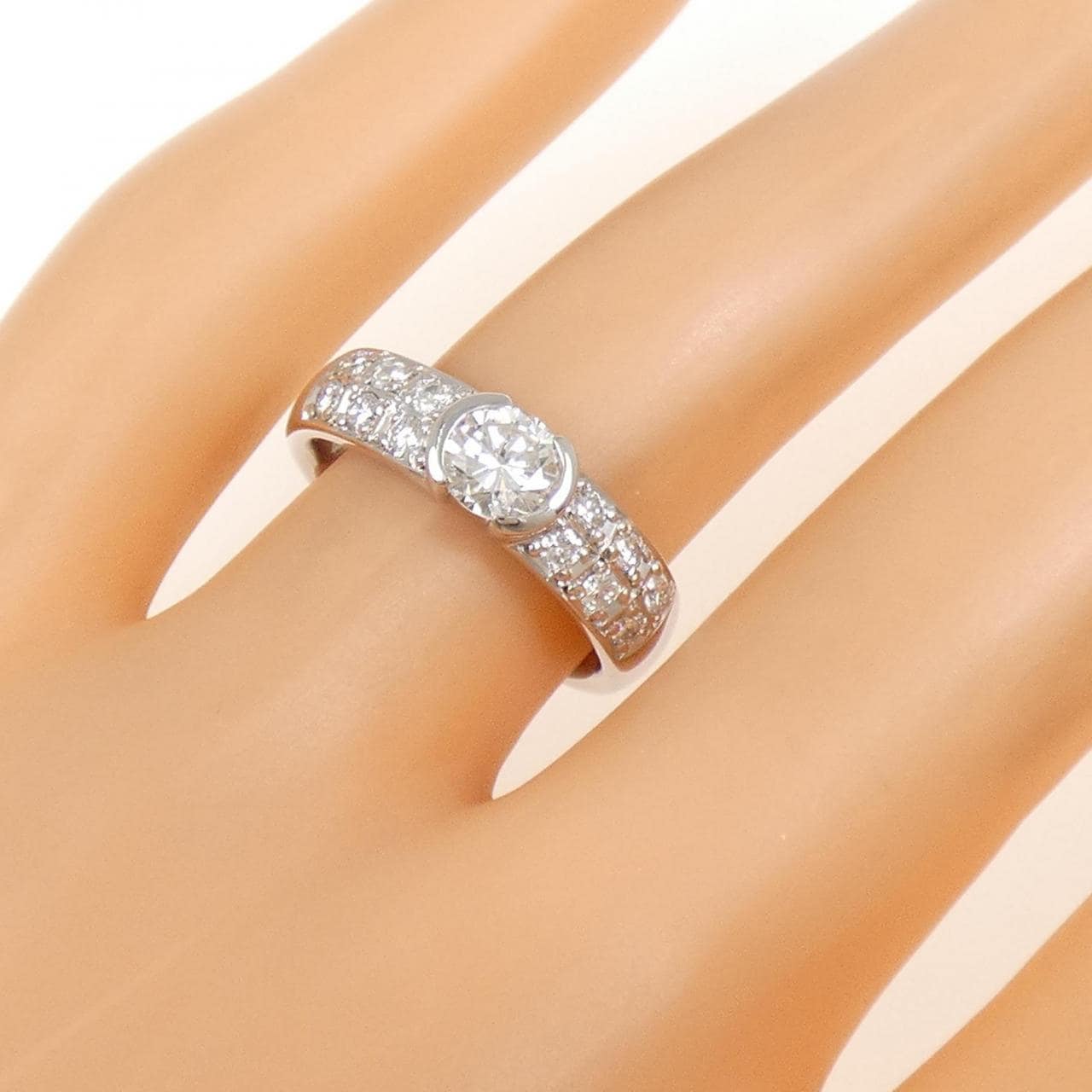 PT900 ダイヤモンド リング 0.51CT