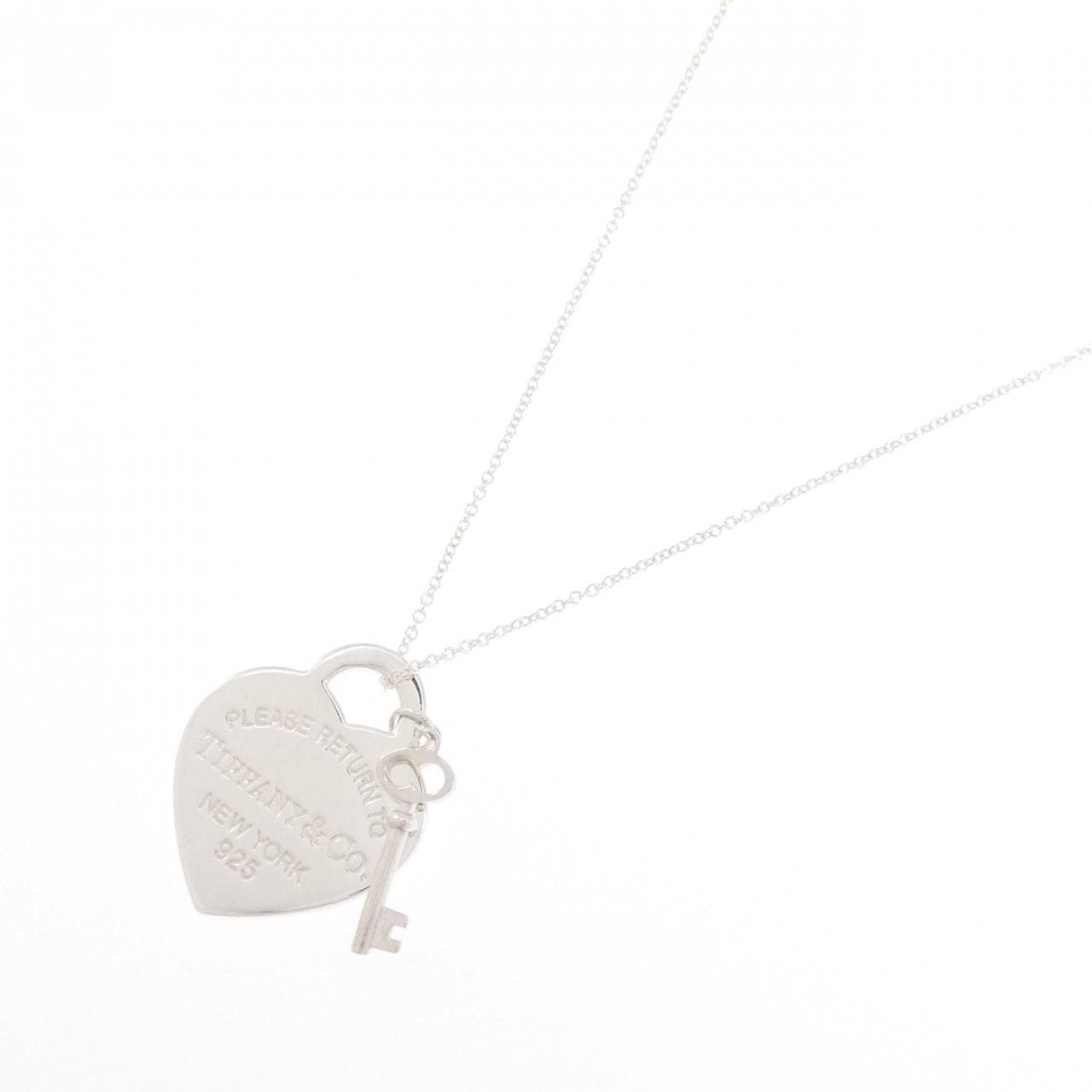 ティファニー リターントゥティファニー ハートタグ キー ミディアム ネックレス