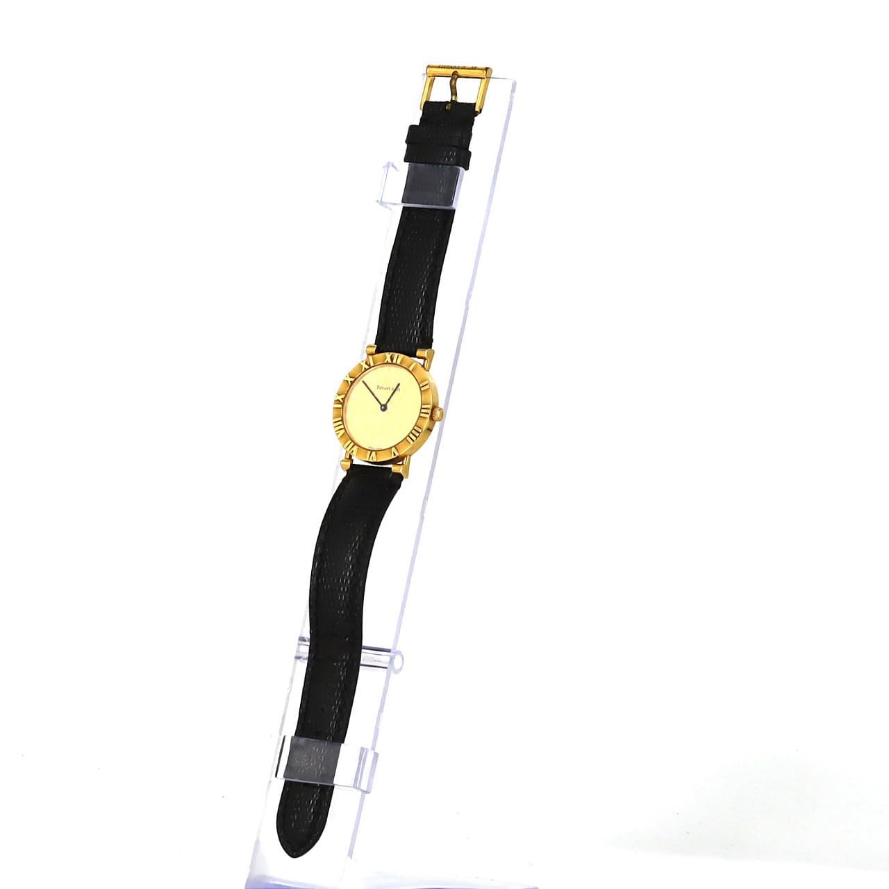 【ノーメンテナンス還元価格】ティファニー アトラス YG M0630 YG クォーツ