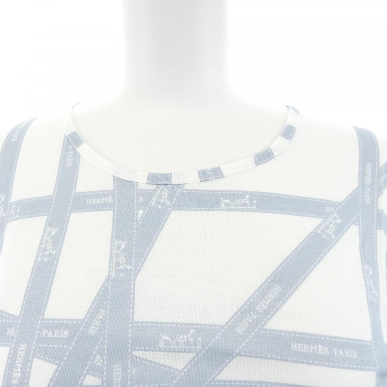 【ヴィンテージ】エルメス HERMES ボリュデュック Tシャツ