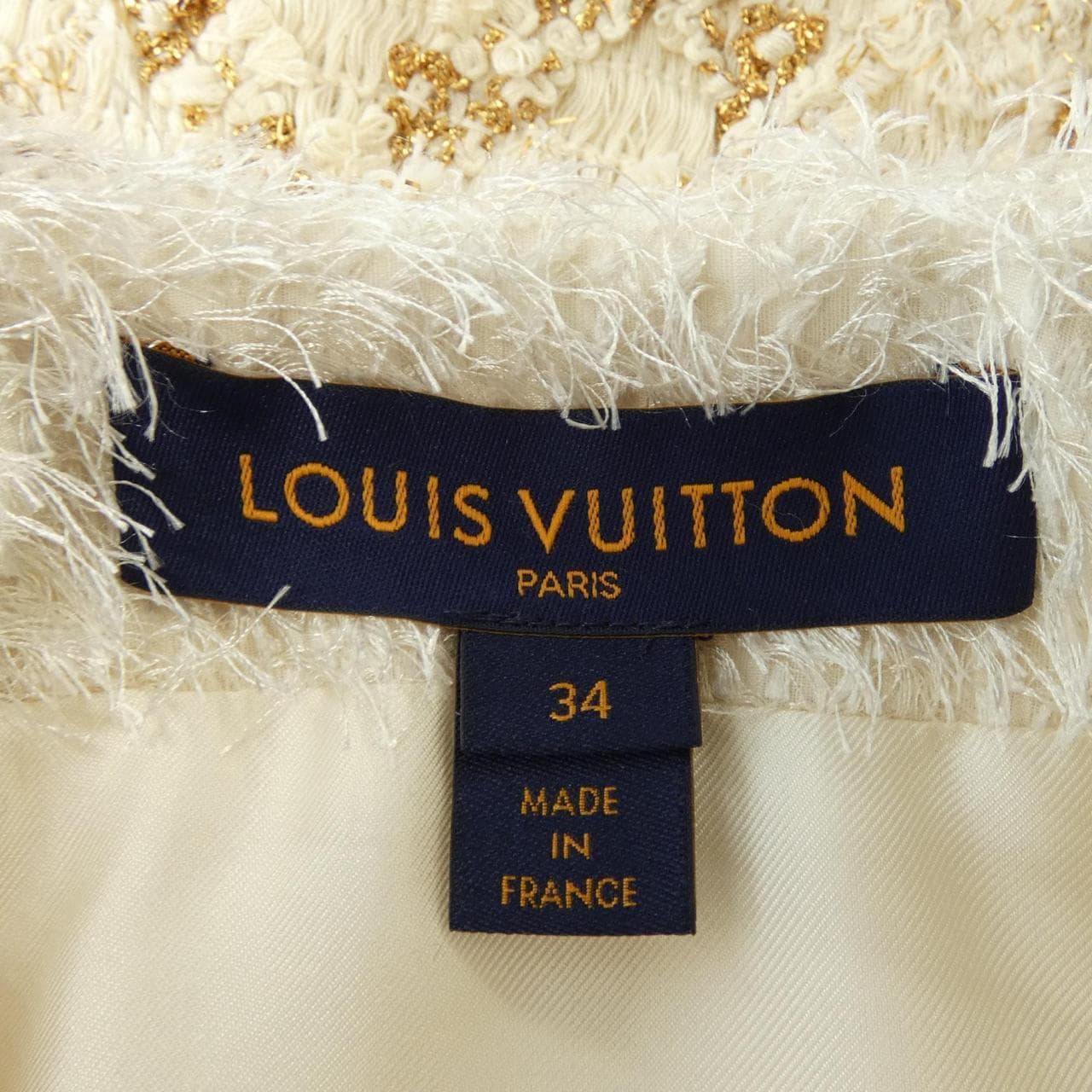 ルイヴィトン LOUIS VUITTON ジグザグツイードスリーブ FMVB71NM5 ベスト