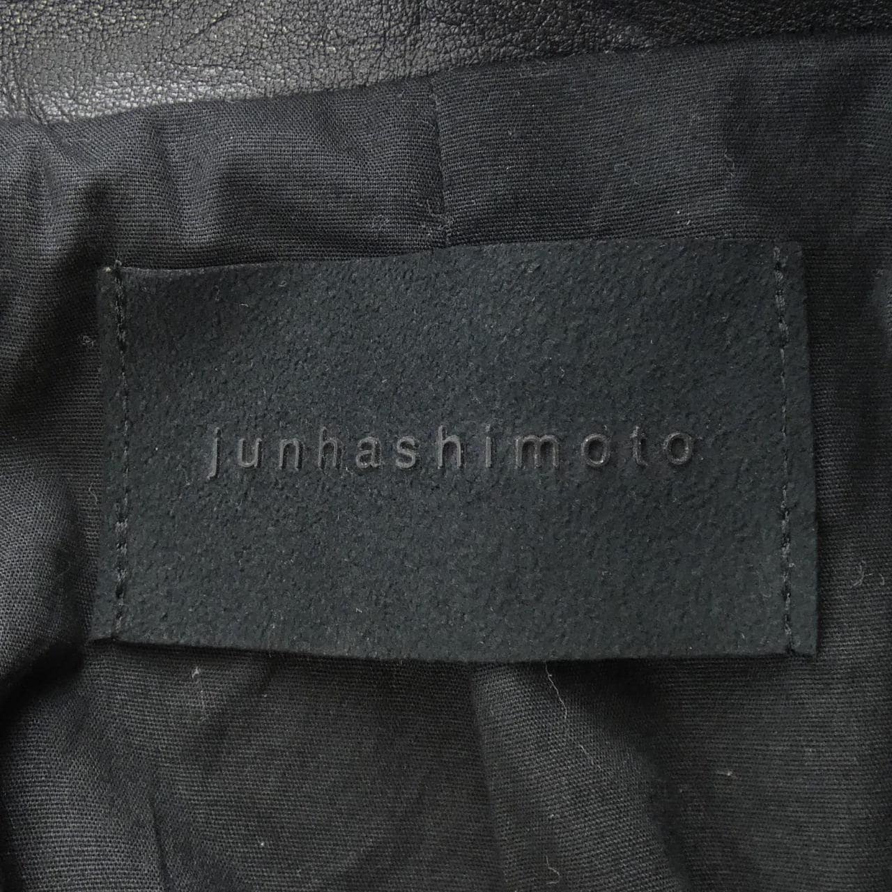 Jun Hashimoto JUN HASHIMOTO leather jacket