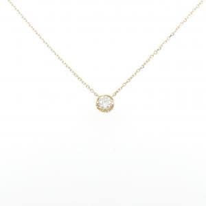 K18YG ダイヤモンド ネックレス 0.31CT F SI1 3EXT