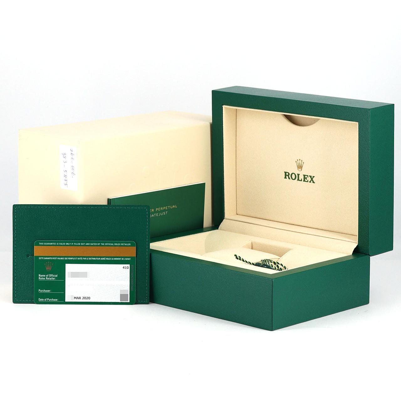 ロレックス デイトジャスト 126234 SSxWG 自動巻 ランダム番