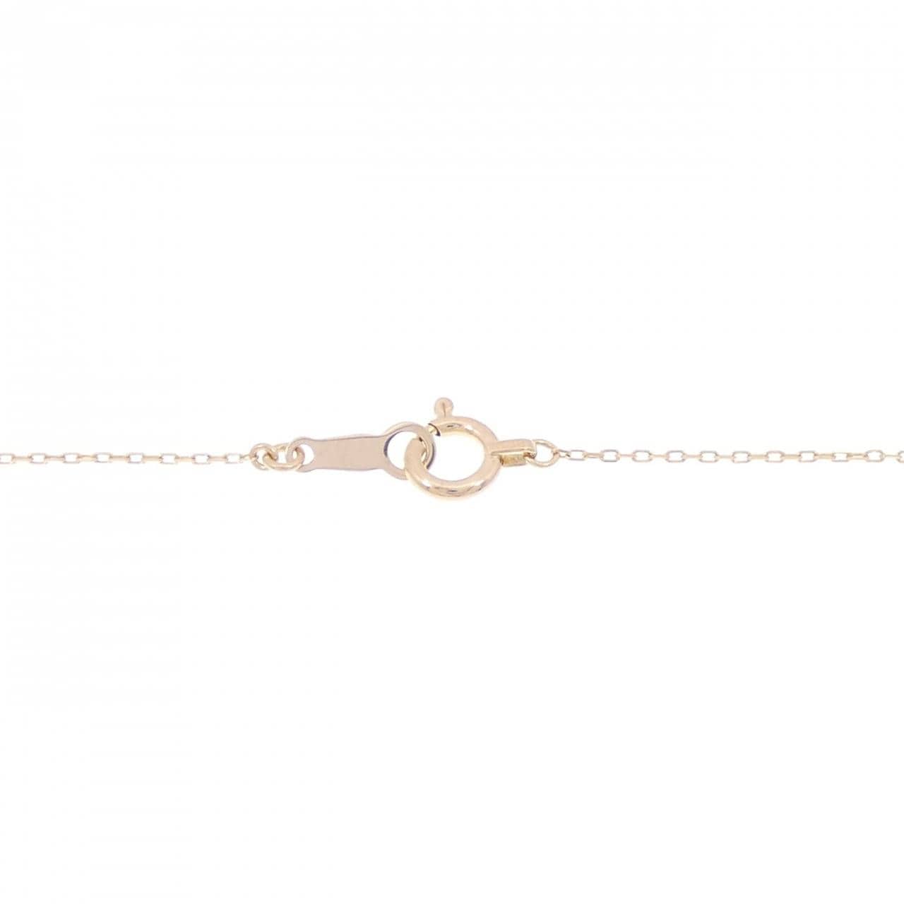 K18PG heart Diamond necklace