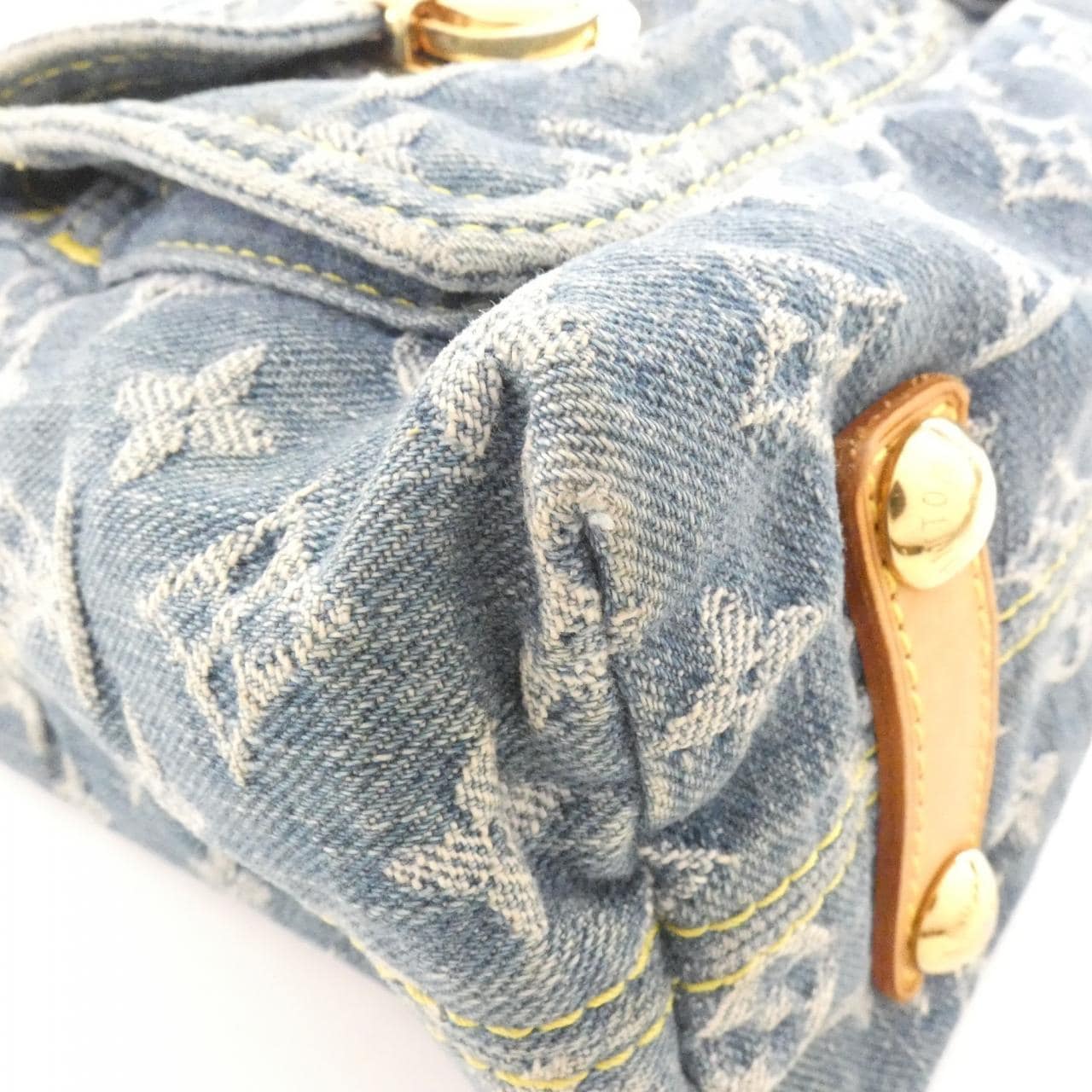 ルイヴィトン モノグラム デニム バギー GM M95048+J54316 ショルダーバッグ