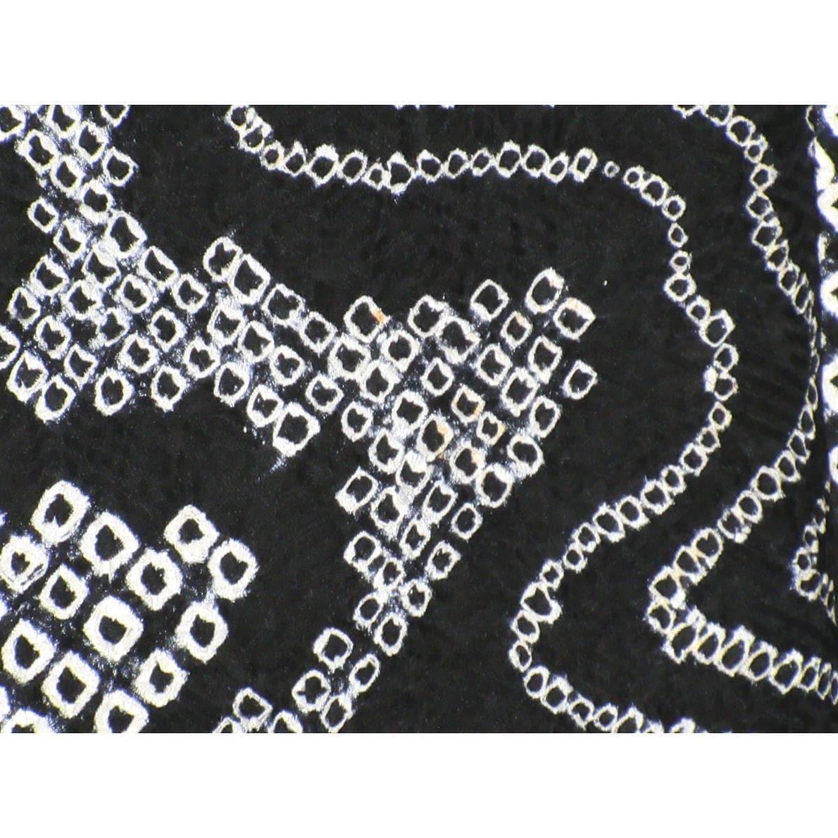 小紋　総絞り　スマート仕立