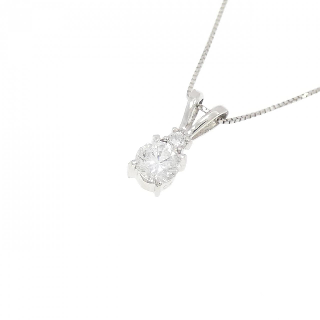 PT900/PT850 ダイヤモンド ネックレス 0.345CT