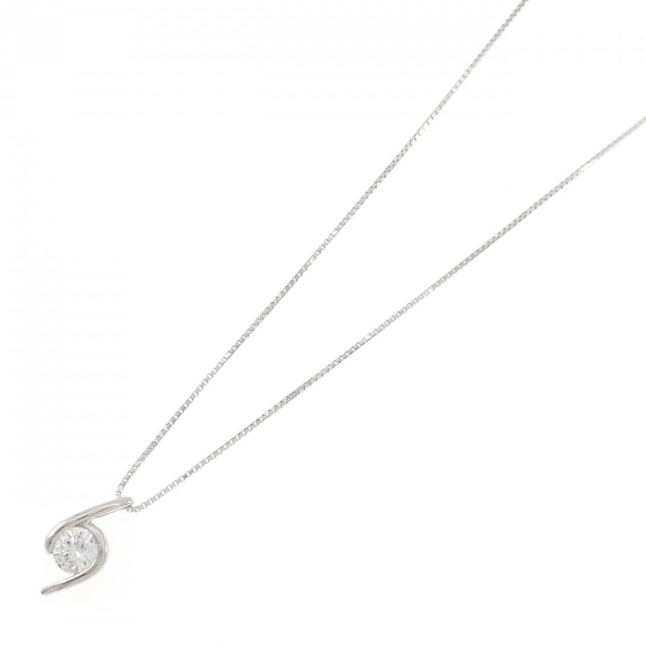 PT900/PT850 ダイヤモンド ネックレス 0.549CT