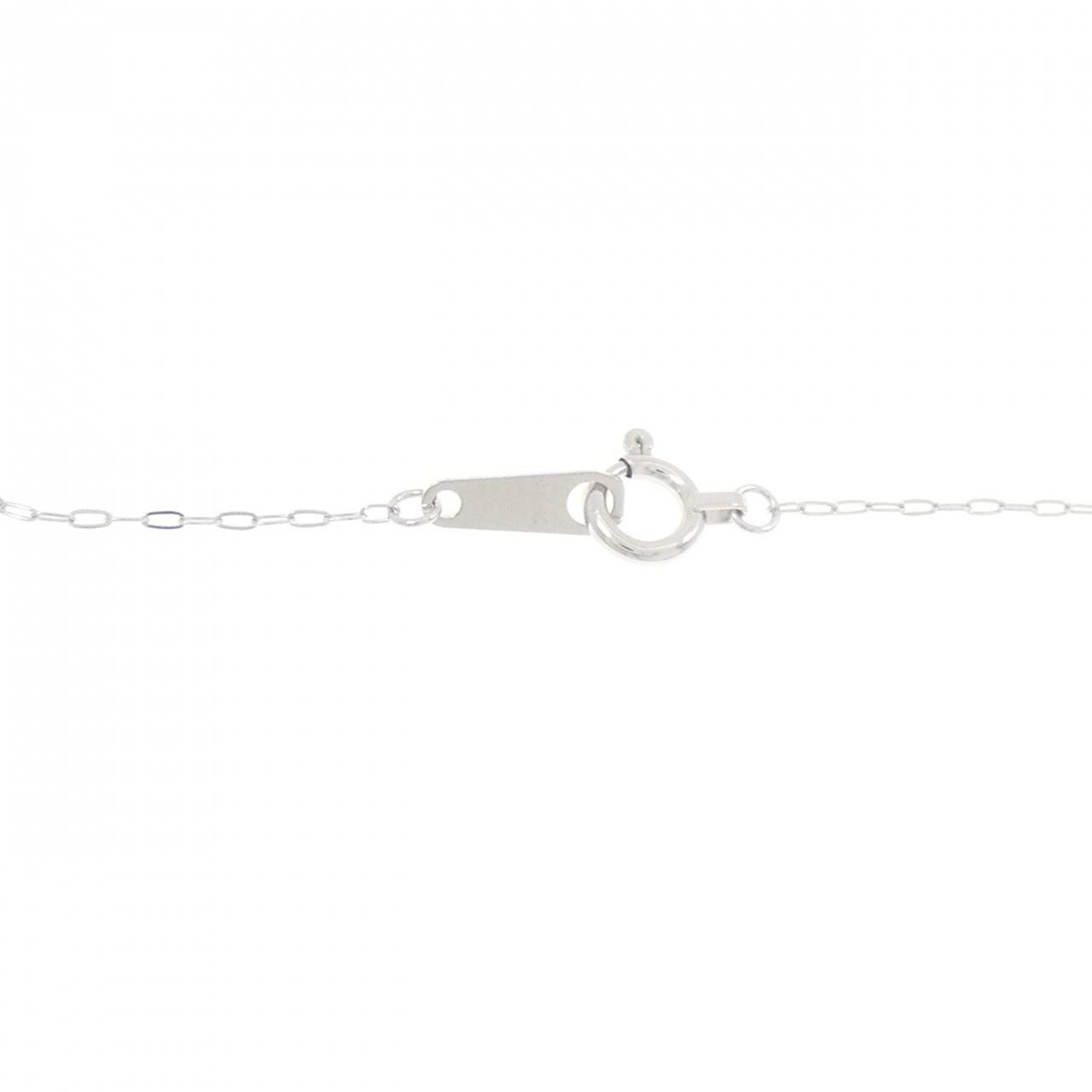 K14WG/K10WG ダイヤモンド ネックレス 0.71CT