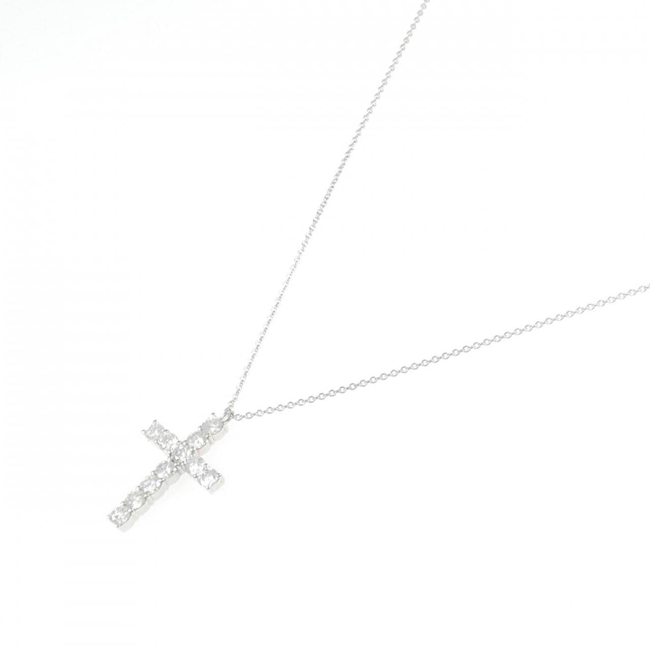 ヴァンドーム クロス ネックレス 0.92CT