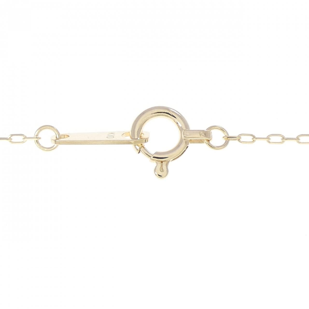 K10YG イニシャルY ネックレス