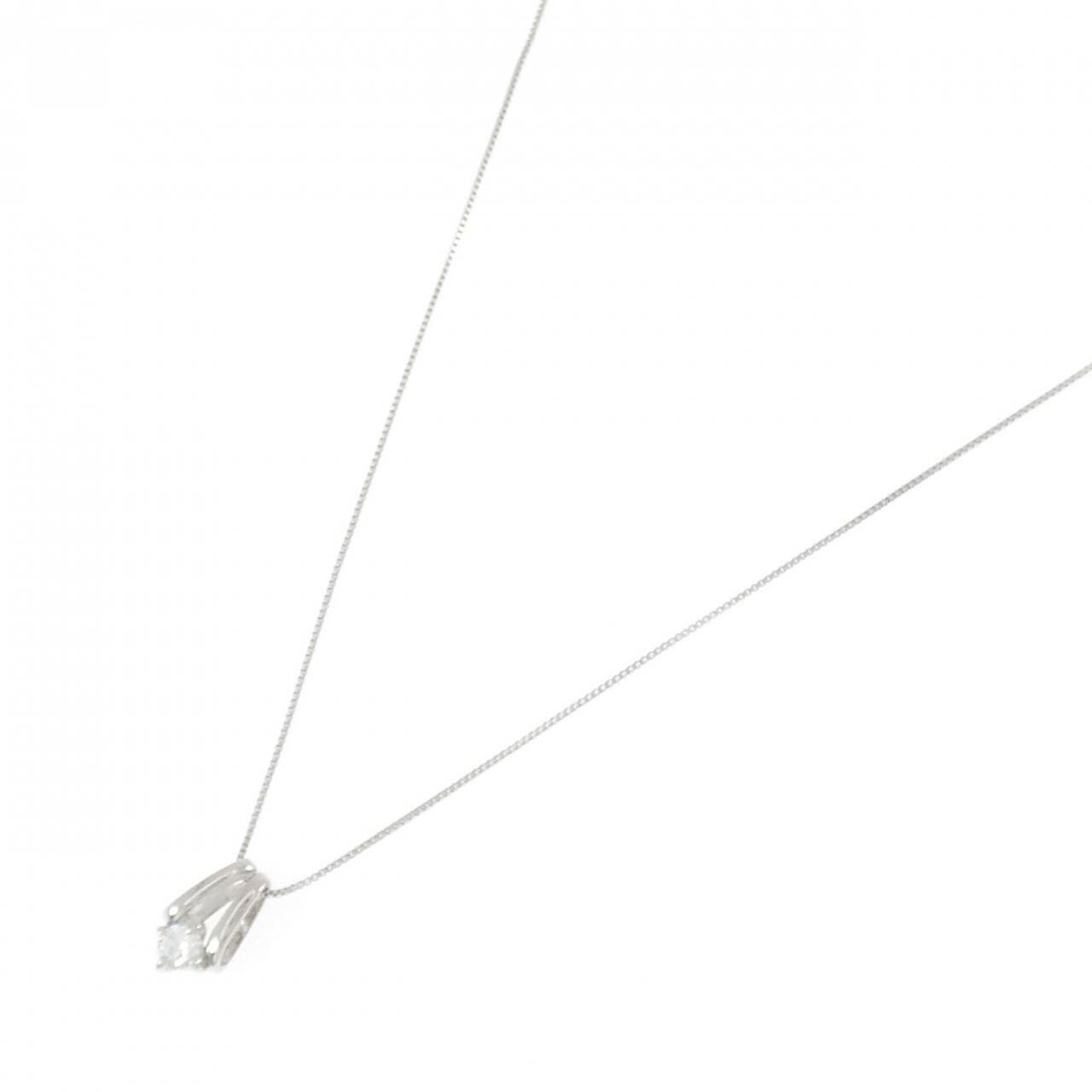 PT900/PT850 ダイヤモンド ネックレス 0.08CT