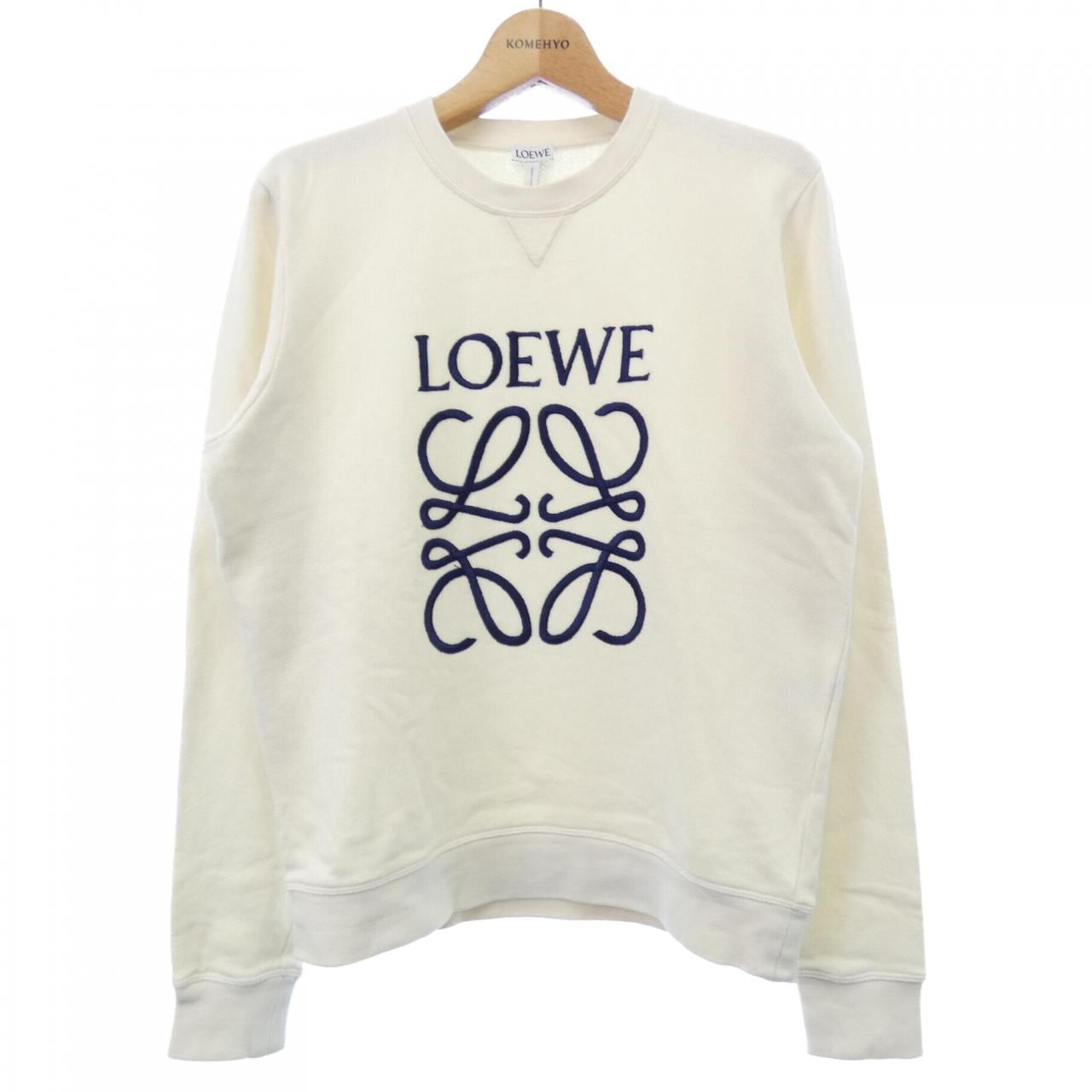 ロエベ LOEWE アナグラム ANAGRAM エンブロイダリークルーネック H6169410OF スウェット