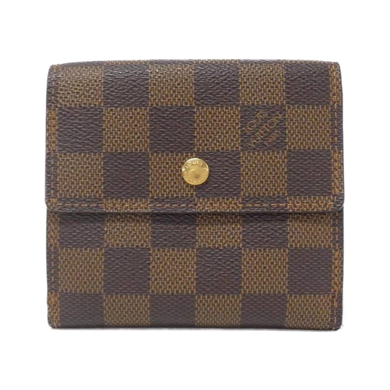 LOUIS VUITTON Damier Portefeuil Elise N61652 皮夾