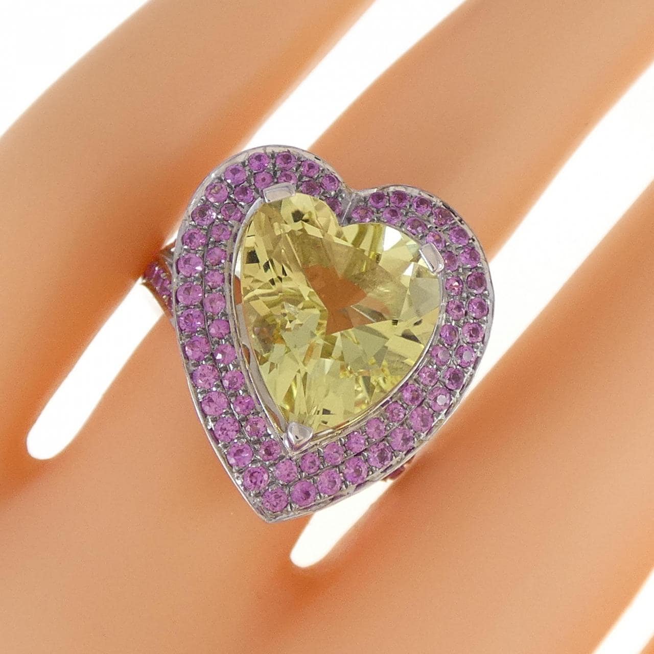 MAUBOUSSIN Heart Quartz Ring