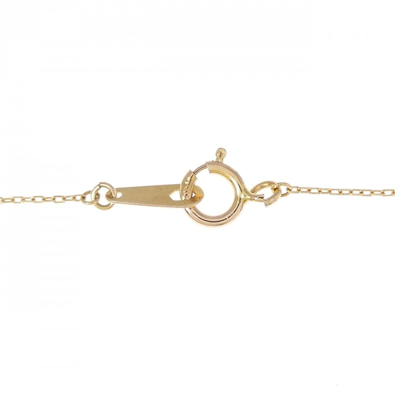 K18PG ハート ダイヤモンド ネックレス 0.30CT