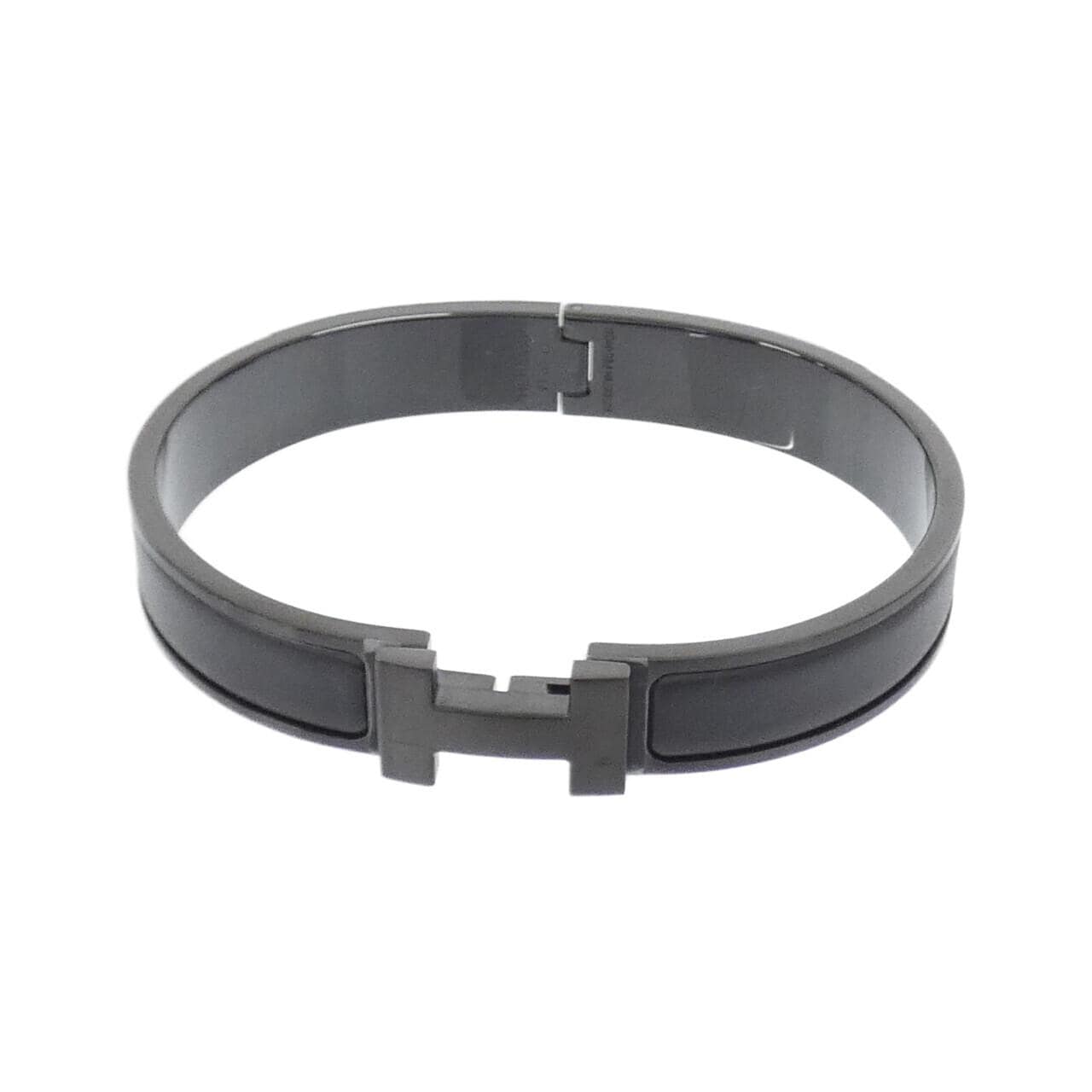 HERMES Click Ash Ash So Black 703203FK Bracelet