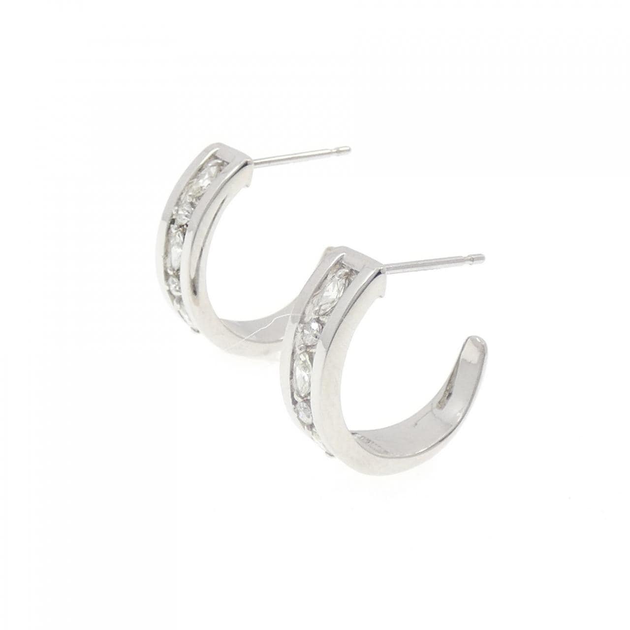 【新品】PT900 ダイヤモンド ピアス 0.26CT