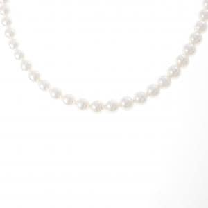 シルバークラスプ アコヤパール ネックレス 6.5-7mm