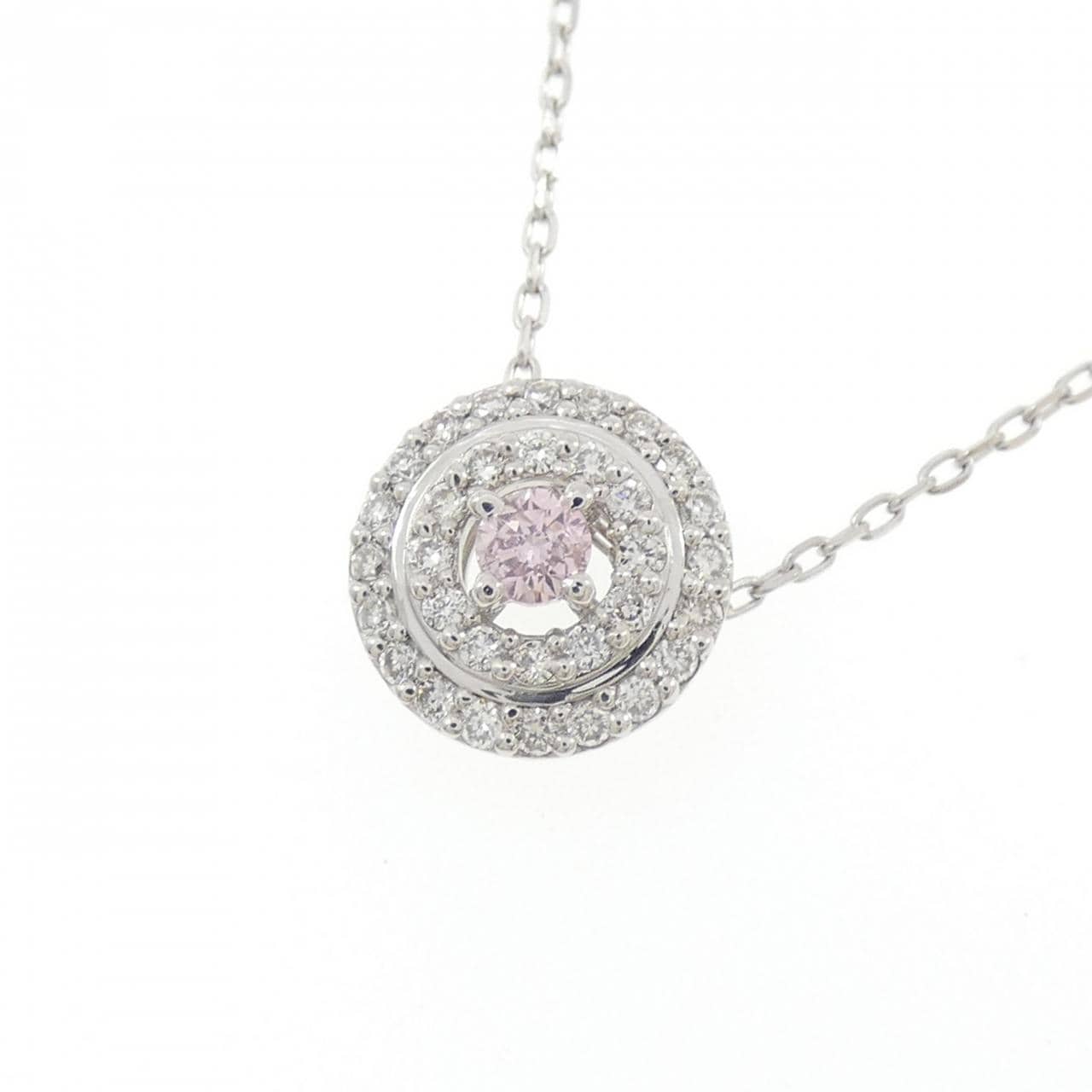 PT900/PT850 ダイヤモンド ネックレス 0.063CT FP I1