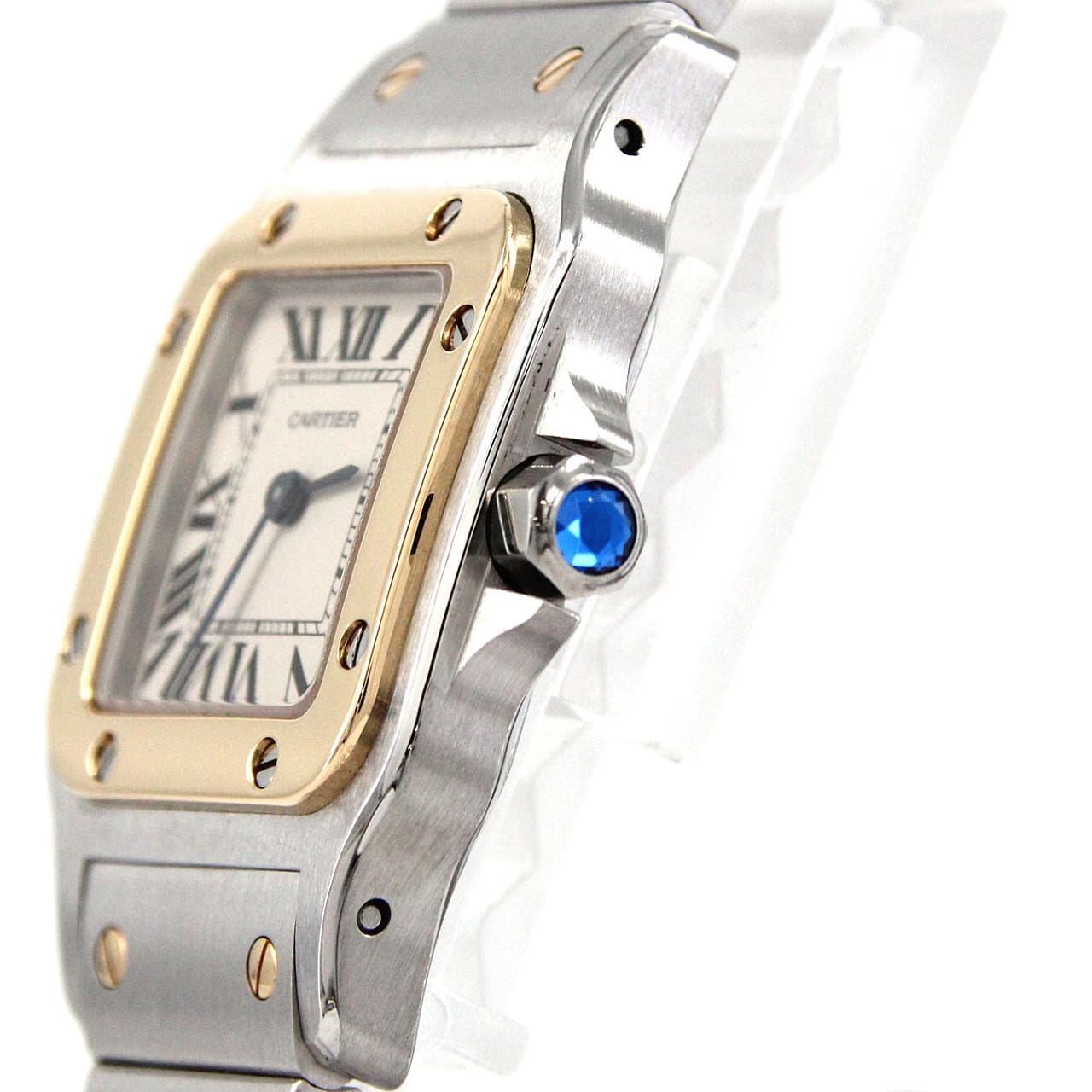カルティエ サントスガルベSM コンビ W20012C4 SSxYG クォーツ