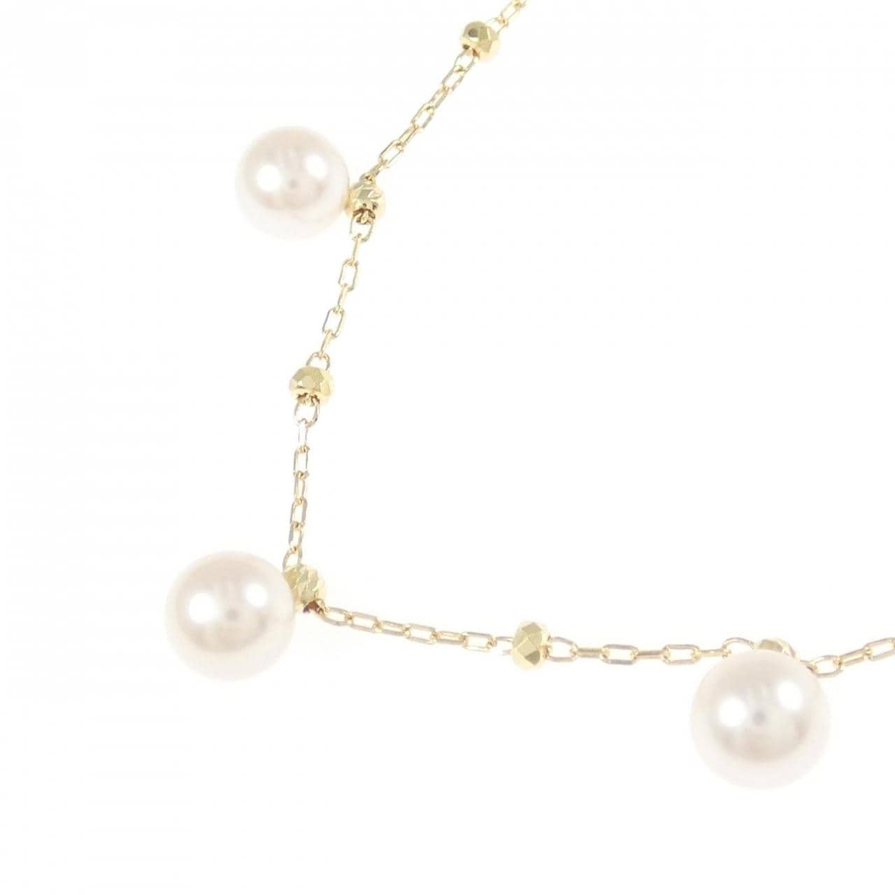 K18YG アコヤパール ネックレス