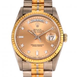 【ノーメンテナンス還元価格】ロレックス デイデイト 18239A BIC. WGxYG 自動巻 S番