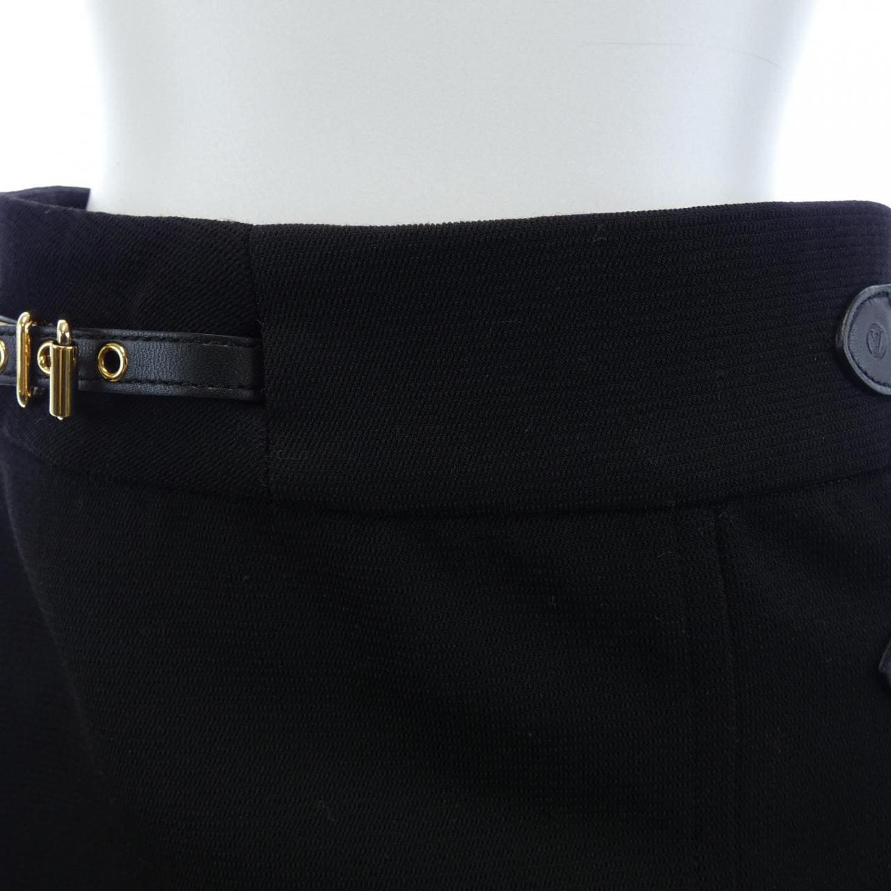 ルイヴィトン LOUIS VUITTON ストラップディテールミニラップスカート FOSK20YJK スカート
