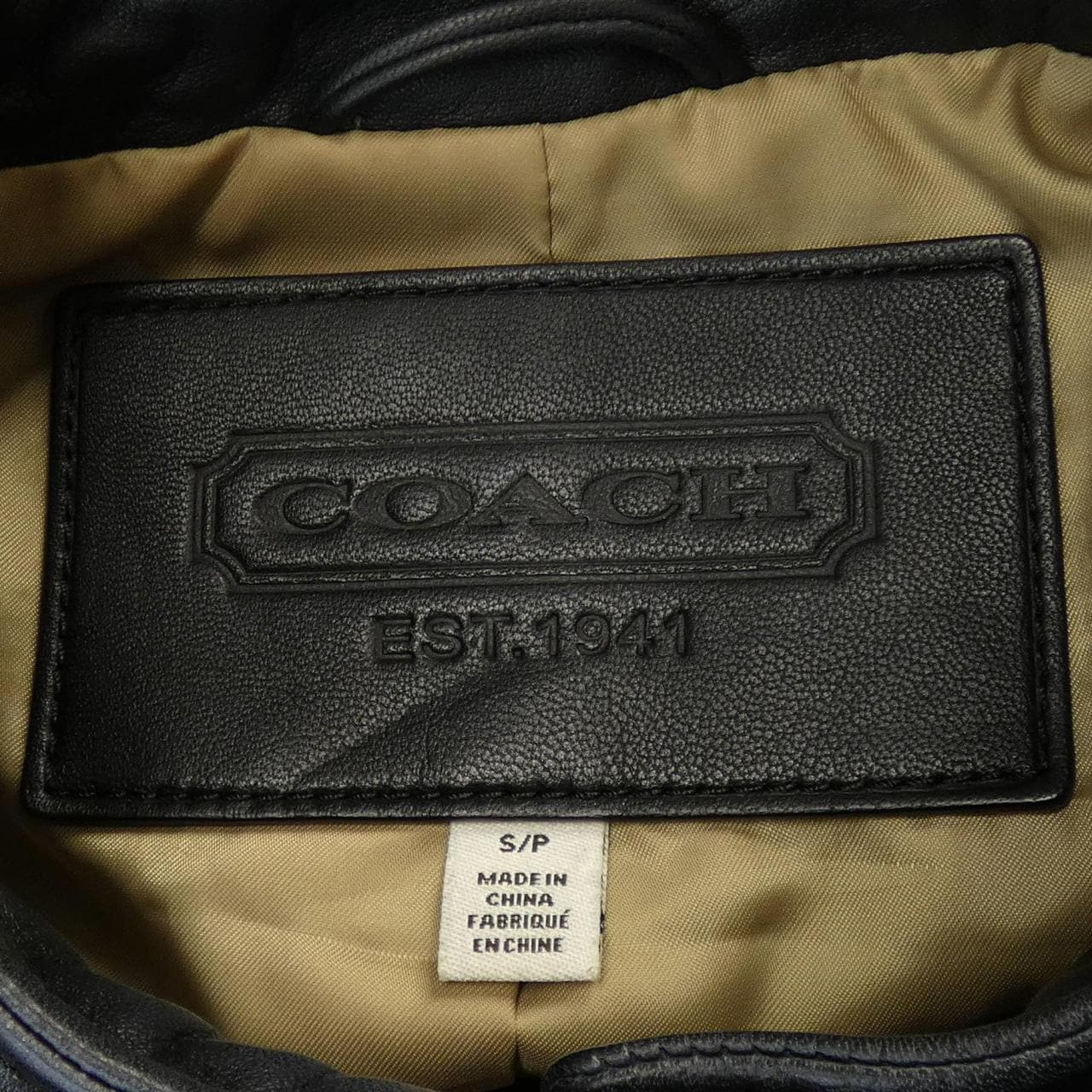 コーチ COACH レザージャケット