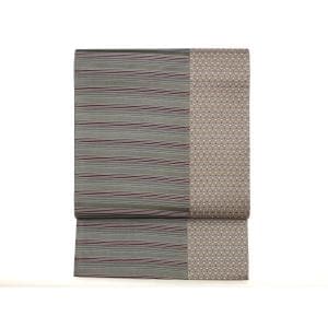 袋帯　切嵌　全通柄