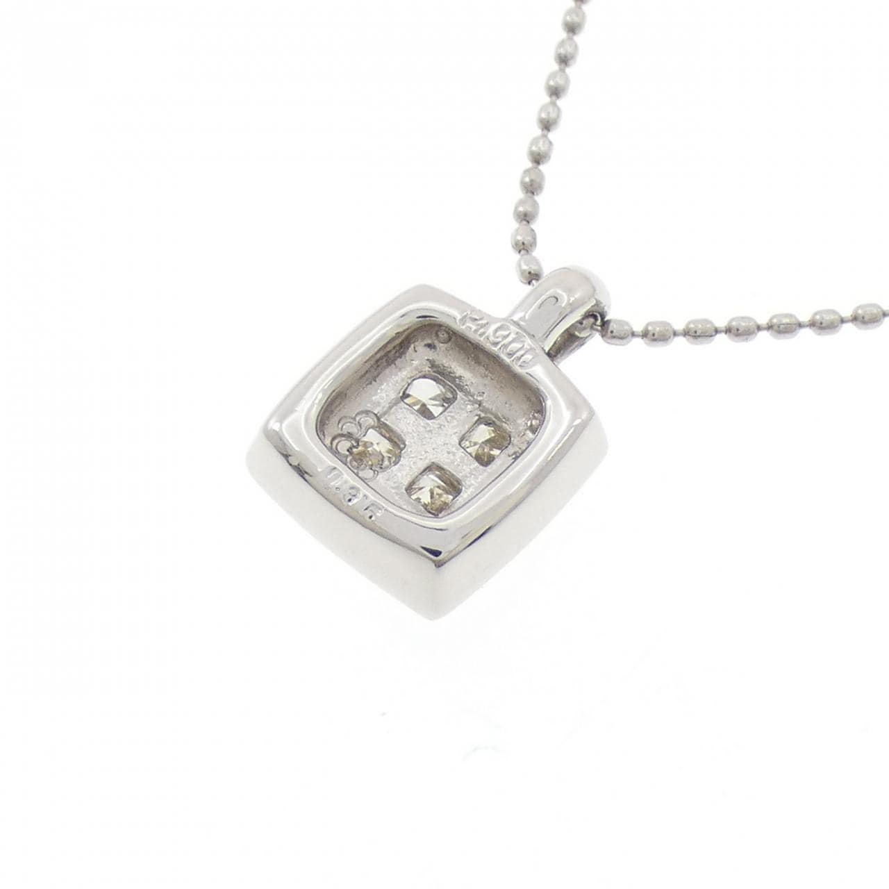 PT900/PT850 ダイヤモンド ネックレス 0.35CT