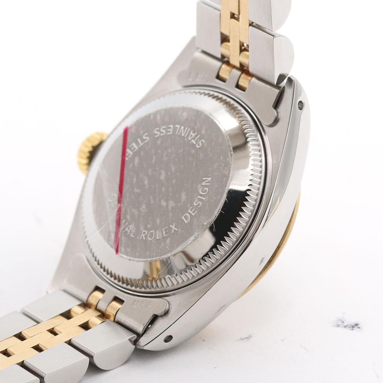 ロレックス デイトジャスト 69173 SSxYG 自動巻 X番