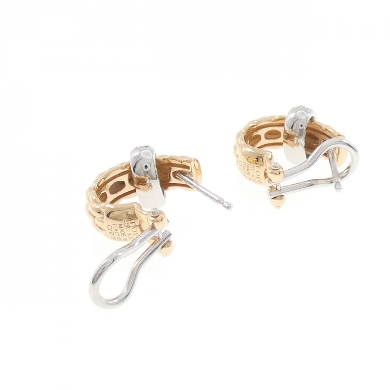 【新品】フォッペ ヴァンドーム ピアス 0.20CT