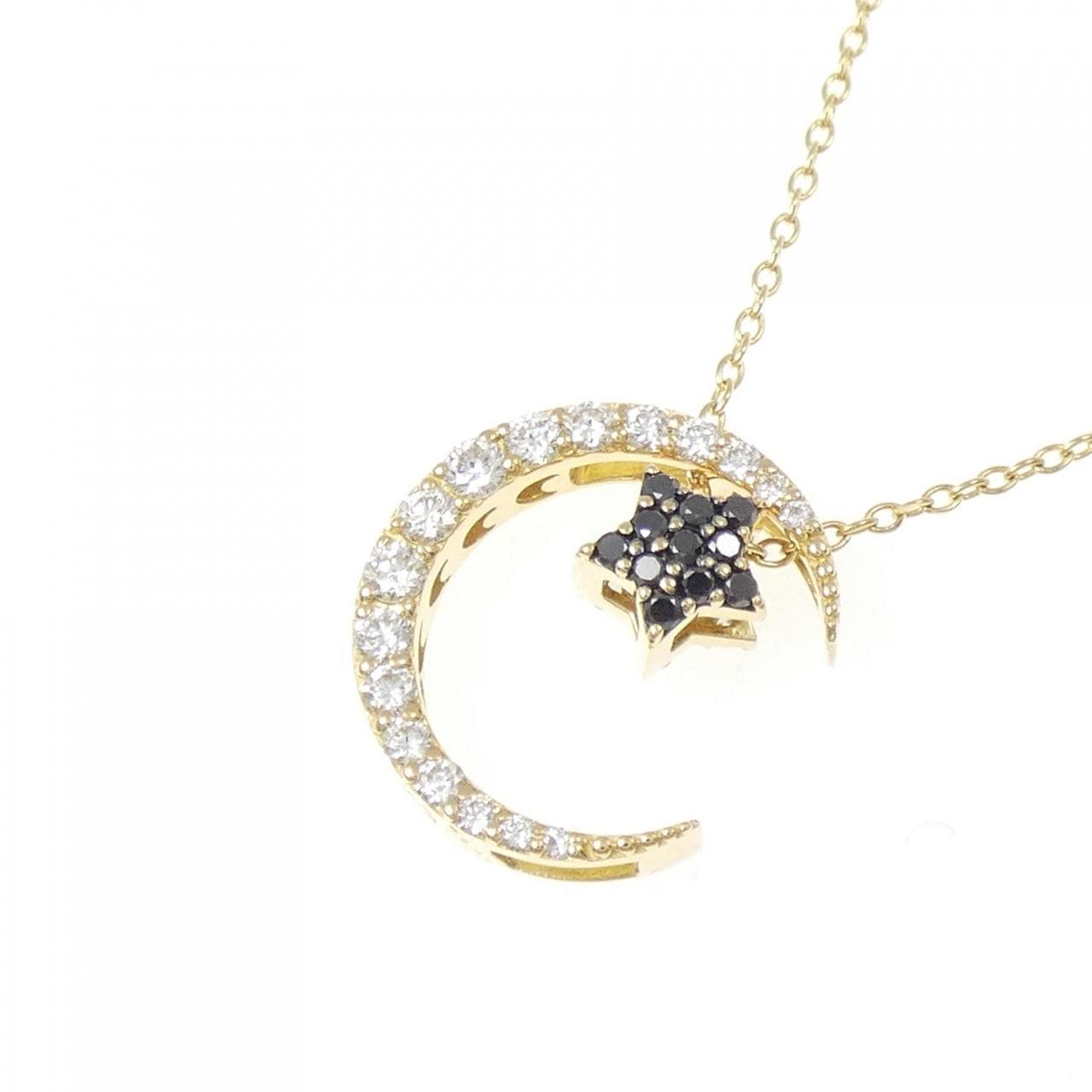 ポンテヴェキオ ビアンコ エ ネロ ネックレス 0.37CT