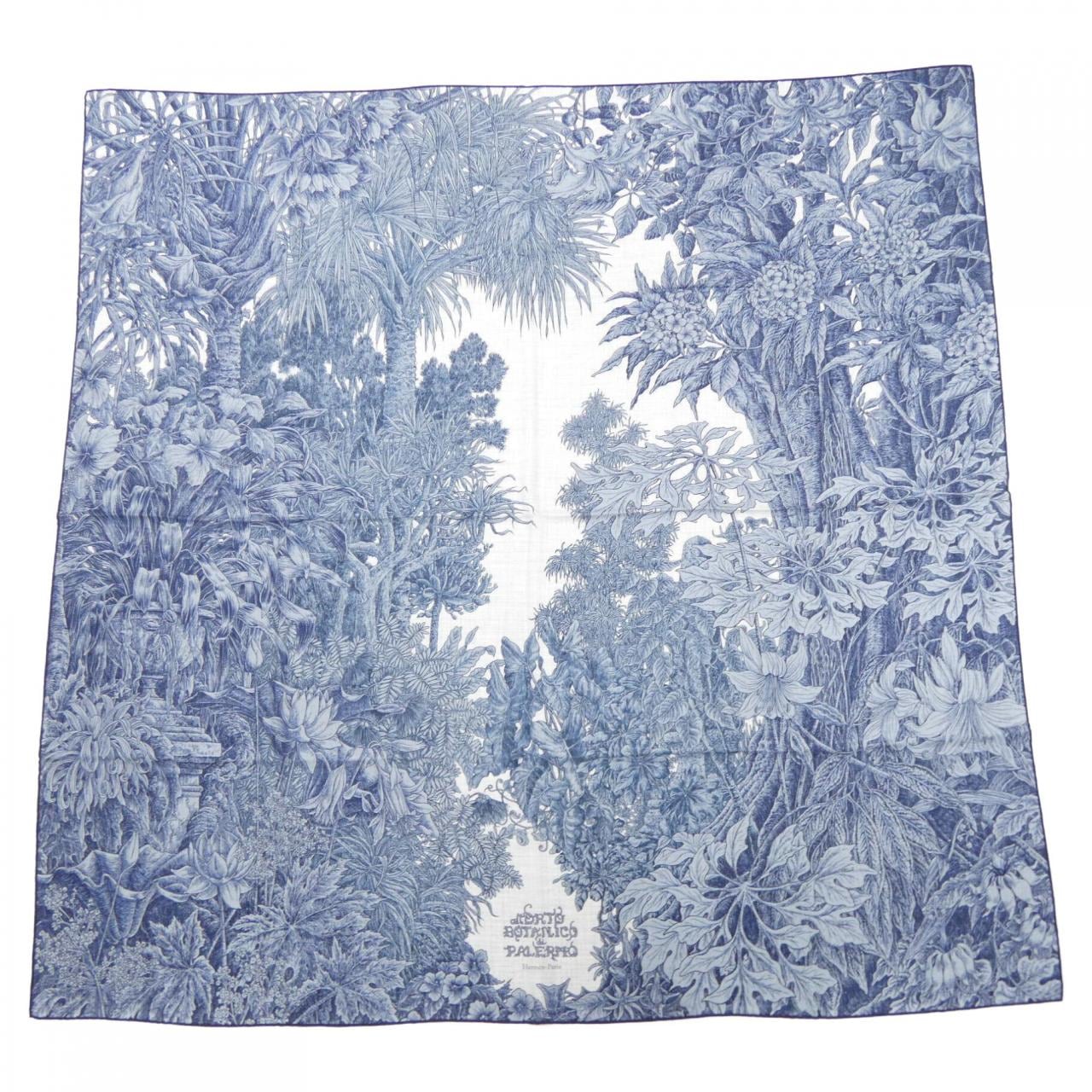 エルメス HERMES ALL' ORTO BOTANICO DI PALERMO H244121S カレジェアン140 ショール