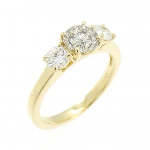 K18YG ダイヤモンド リング 0.557CT