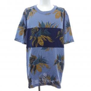 ルイヴィトン LOUIS VUITTON プリンテッドブロッサムストライプインサートTシャツ HEY02WFMB Tシャツ