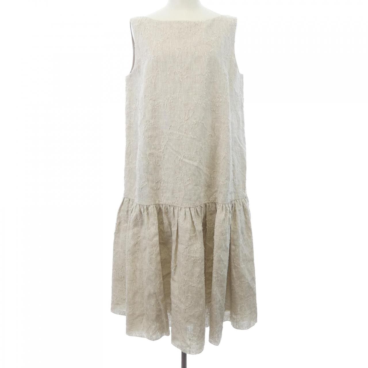 フォクシー FOXEY LINEN PICNIC 45149 ワンピース