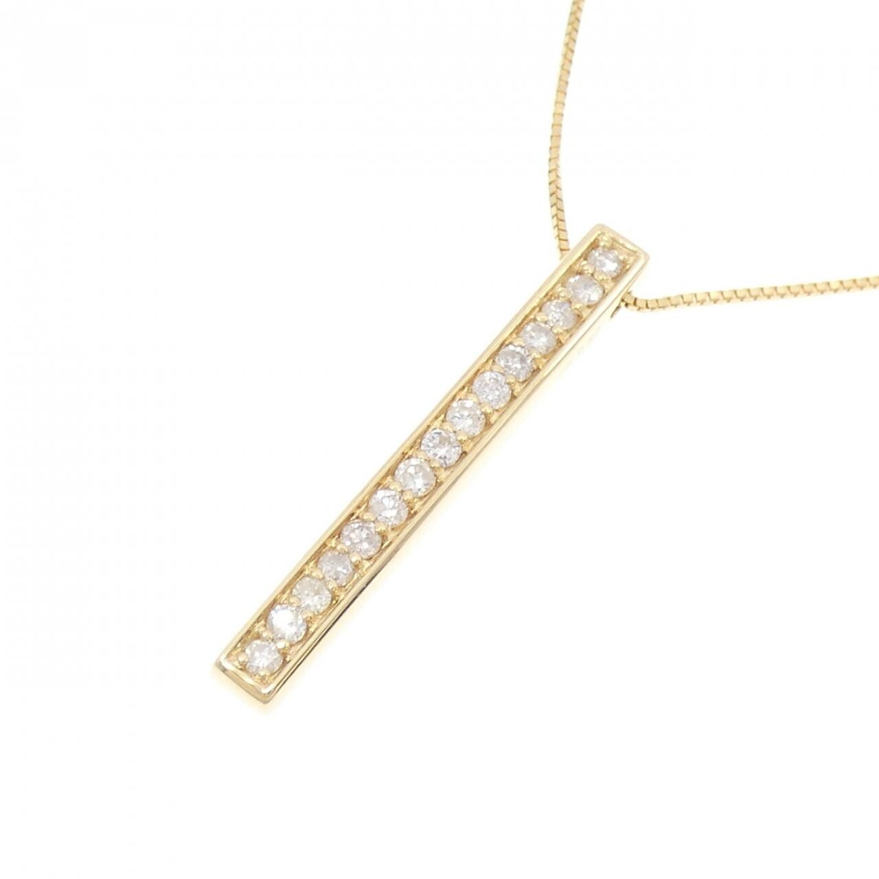 K18YG ダイヤモンド ネックレス 0.50CT