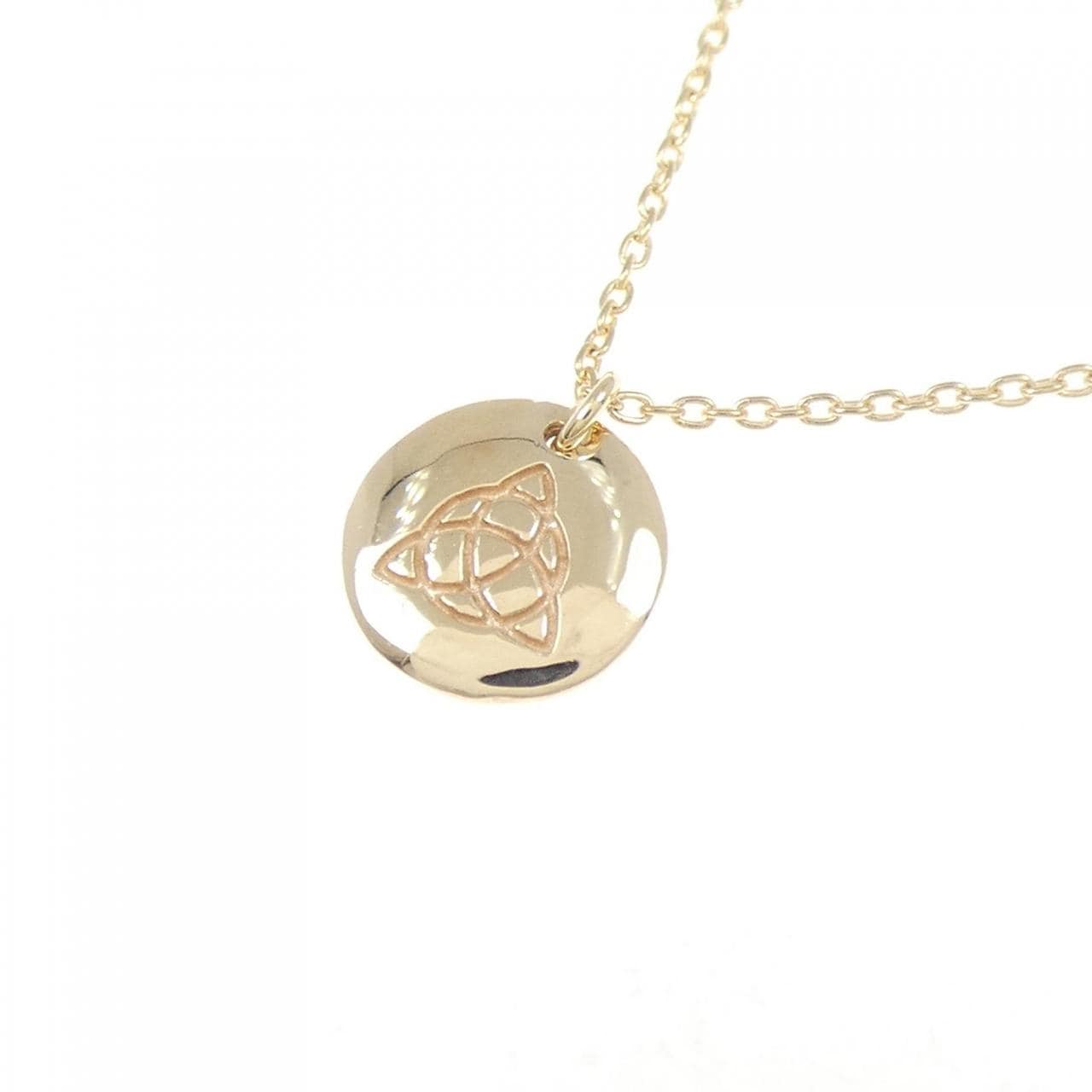 アガット ダイヤモンド ネックレス 0.08CT