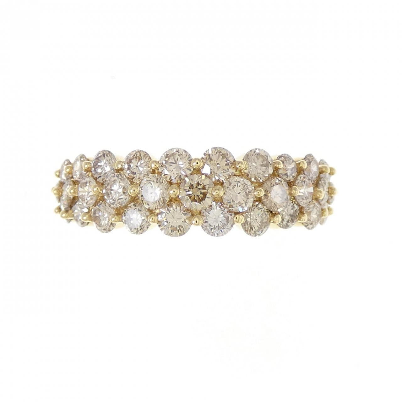 K18YG ダイヤモンド リング 1.40CT