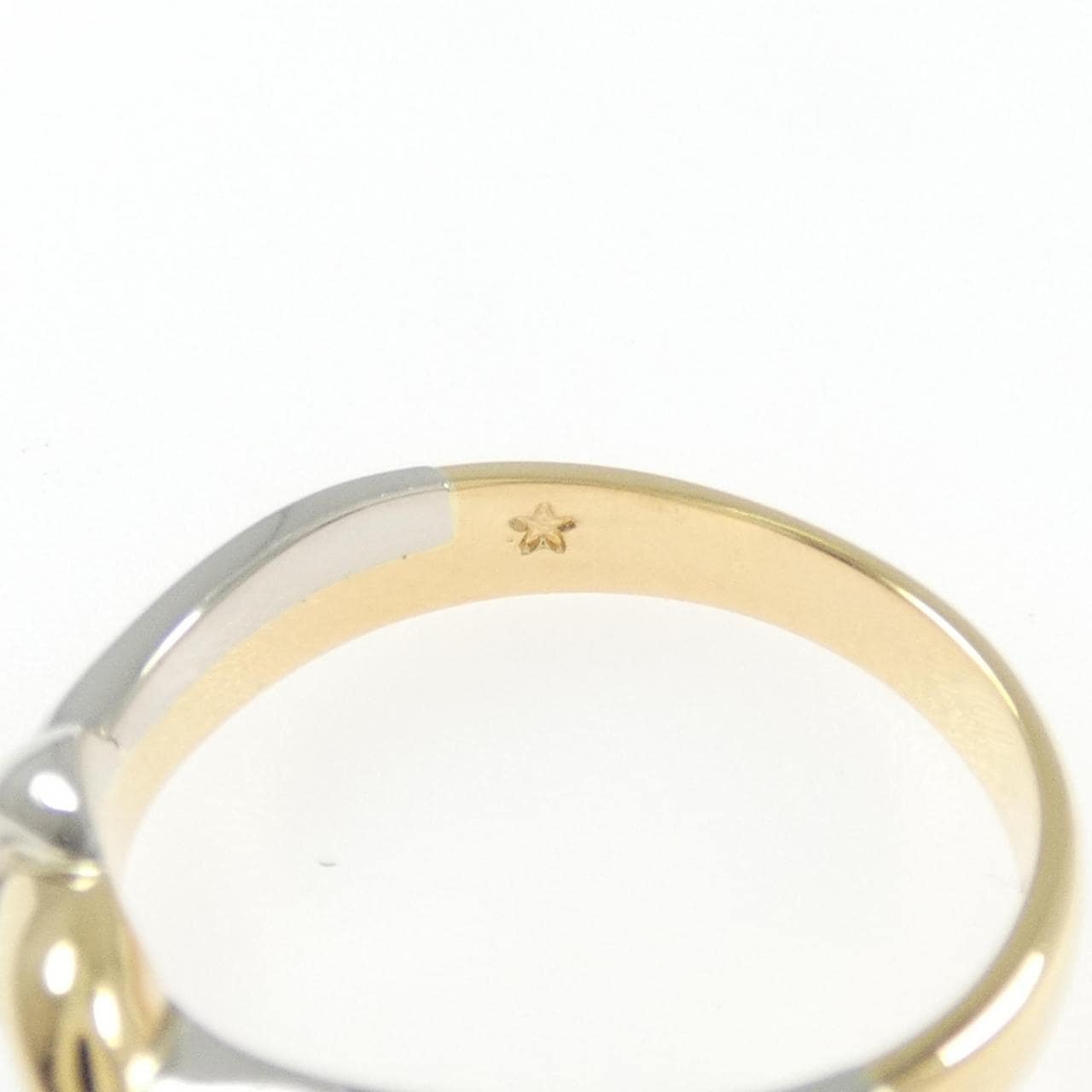 ギンザ タナカ K18YG/PT900 リング