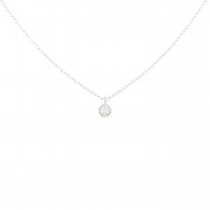 K18WG ダイヤモンド ネックレス 0.05CT